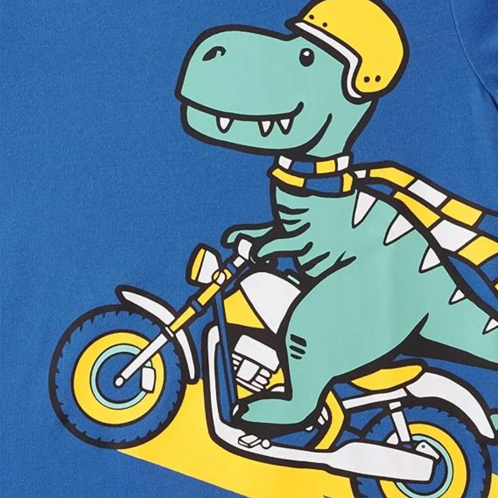 Childrens Place 3 Pack Tee Shirts Dino Trucks Bear Short Sleeves Size 12-18M NEW